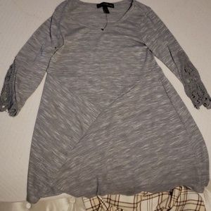 French laundry gray top
